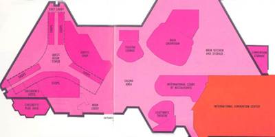 International floor plan, 1969